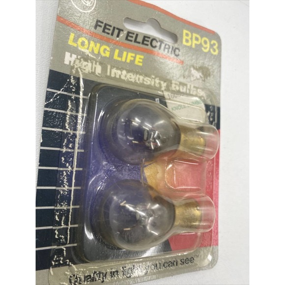 Pack of 2 Feit Electric Long Life 12v High Intensity Bulbs Longer life BP93 - Picture 5 of 8